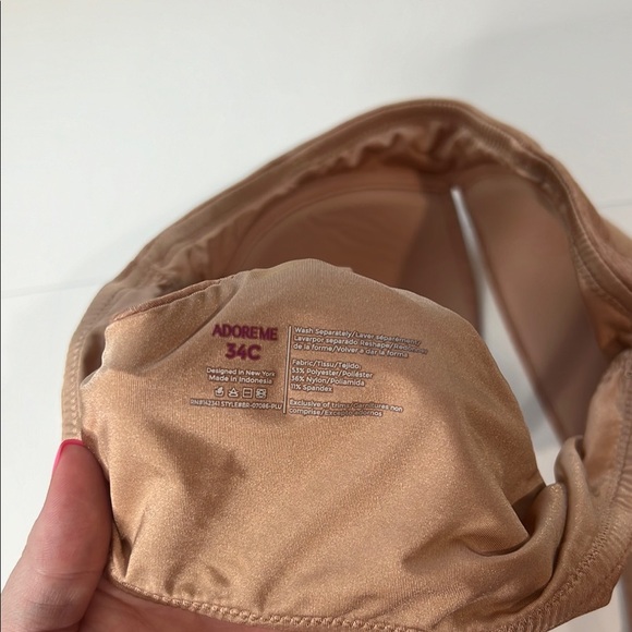 Adore Me Tan Bra 34C - Picture 4 of 4